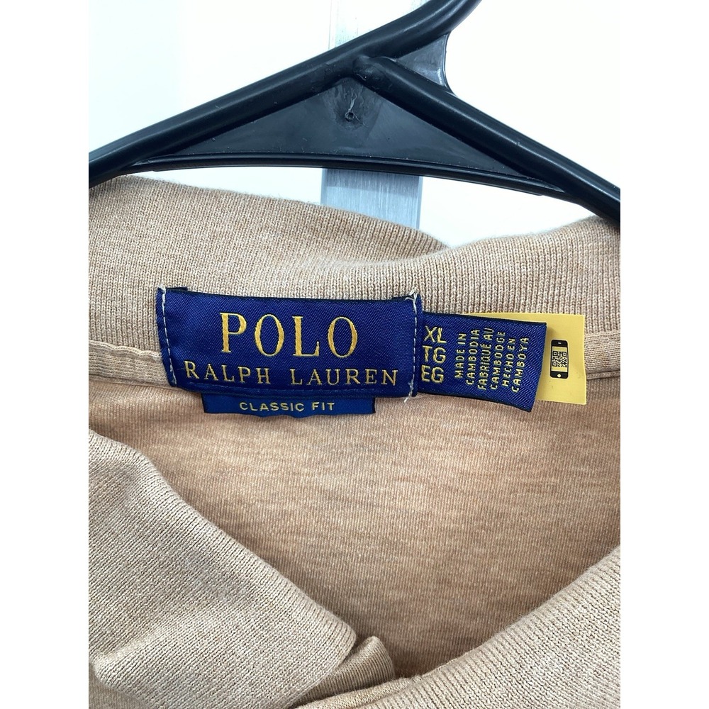 Mens Polo Ralph Lauren Long Sleeve‎ Polo Shirt-XL - Picture 4 of 8